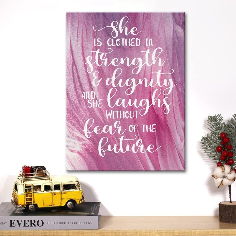 JerLoe Inspirational Quote Canvas Wall Art - Image 4