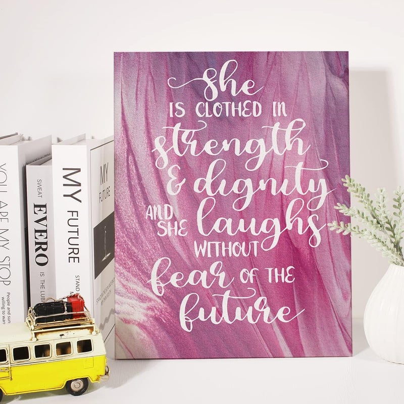 JerLoe Inspirational Quote Canvas Wall Art - Image 3