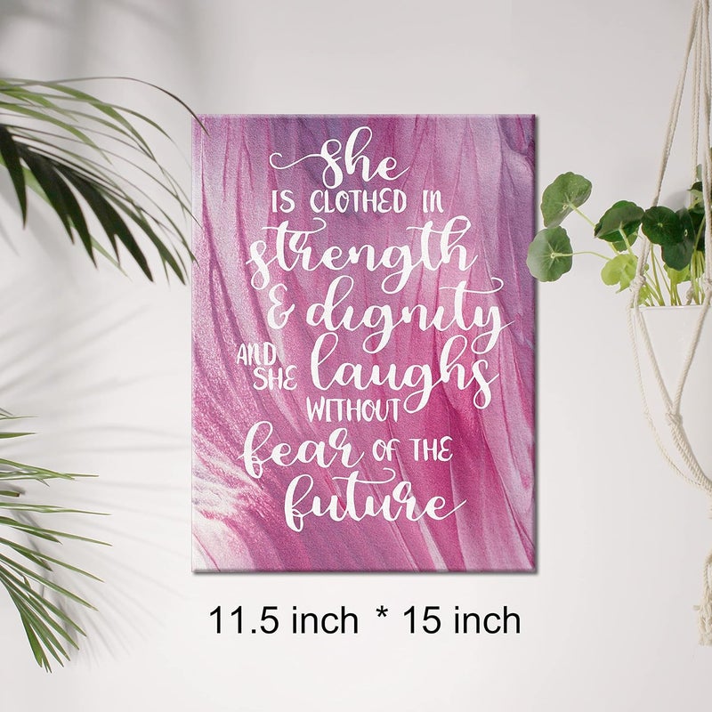 JerLoe Inspirational Quote Canvas Wall Art - Image 2