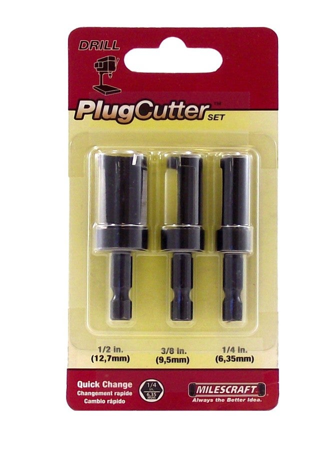 Milescraft 5340 Plug Cutter Set, 3-Piece - Image 2