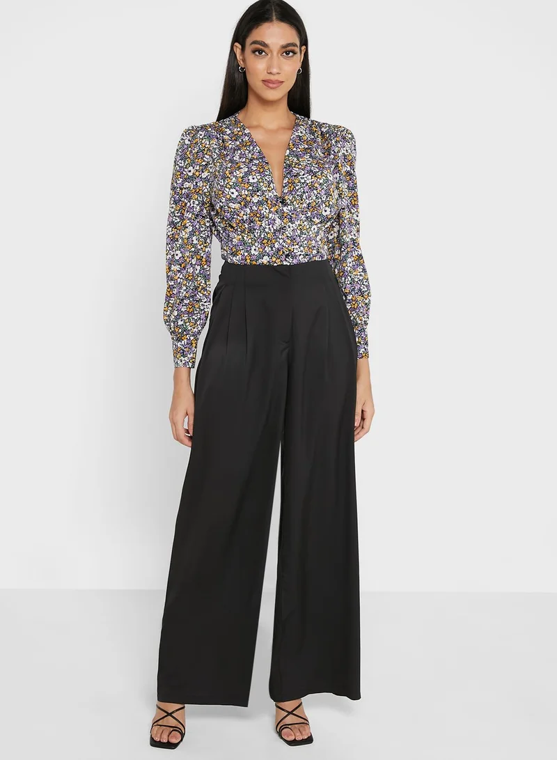 ELLA High Waist Wide Leg Pants