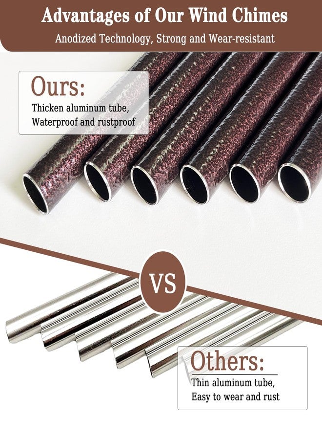 Doopeer Memorial Gifts for Loss of Sister, 32" Sympathy Wind Chimes for Loss of Sister, Loss of Sister Sympathy Gift, Bereavement Wind Chimes in Memory of Loss of Sister - Image 5