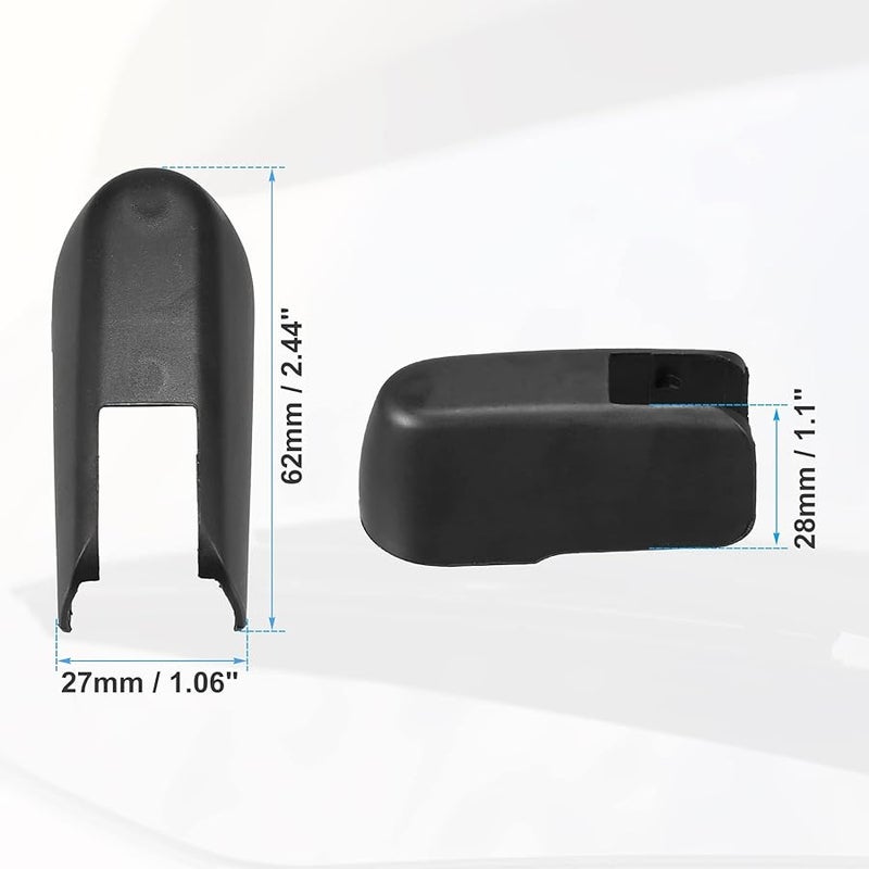 غطاء صامولة ذراع مساحة النافذة الخلفية متوافق مع سوبارو فورستر 2010-2022 وإمبريزا WRX 2007-2014 - Image 4
