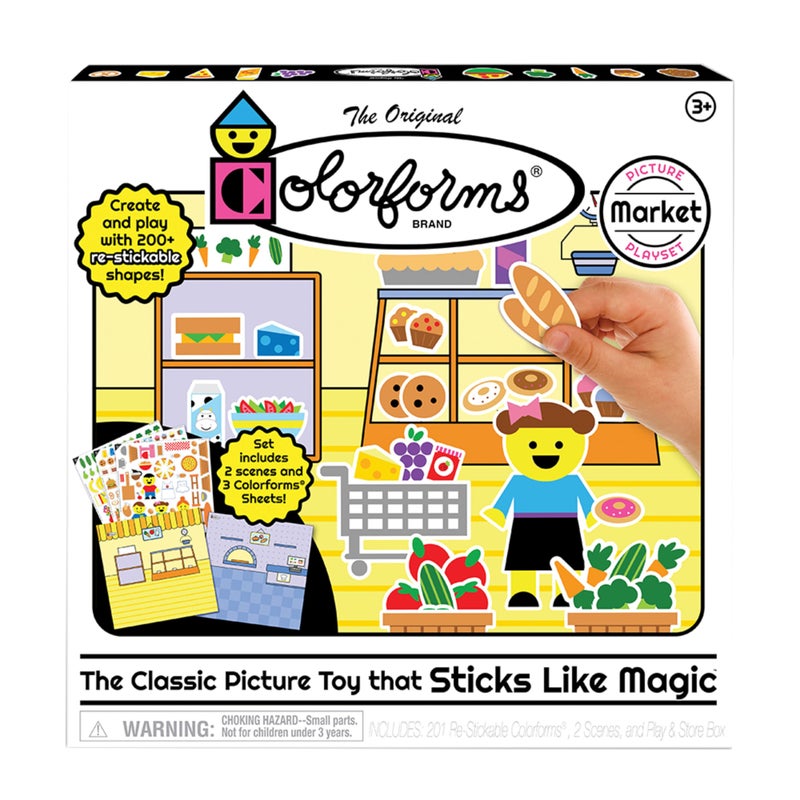 Colorforms Picture Play Set for 3Years  Market - Image 3