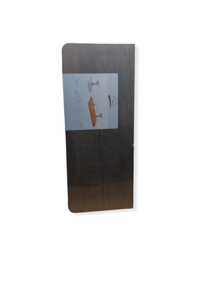 KRESLO Brown Rectangular Floating Wall Shelf 60 x 25 x 3.8 cm - Image 2