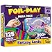 stargo Foil Creative Art Kit for Kids Fun Craft Set with TripleLayer 3D Stickers Foil Sheets Creative Arts Crafts for Birthday Party Girls Boys DIY Activity Travel Toys Gifts for Ages 4 5 6 7 8 9 - Image 3