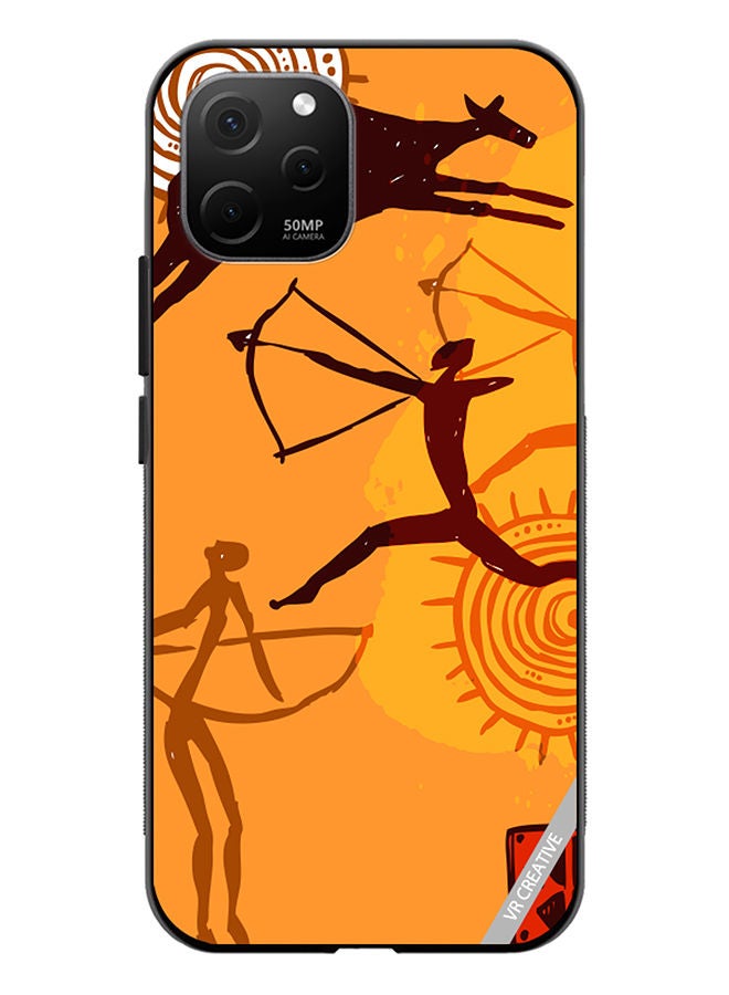VR CREATIVE Protective Case Cover For Huawei Nova Y61 African Art Design Multicolour - Image 1