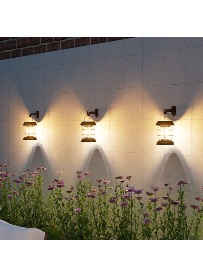 مصباح خيم للمخيم يعمل بالطاقة الشمسية مع مستشعر حركة، إضاءة خارجية، عمر بطارية طويل، إضاءة محمولة للأجواء، قابل لإعادة الشحن عبر Type-C - Image 3