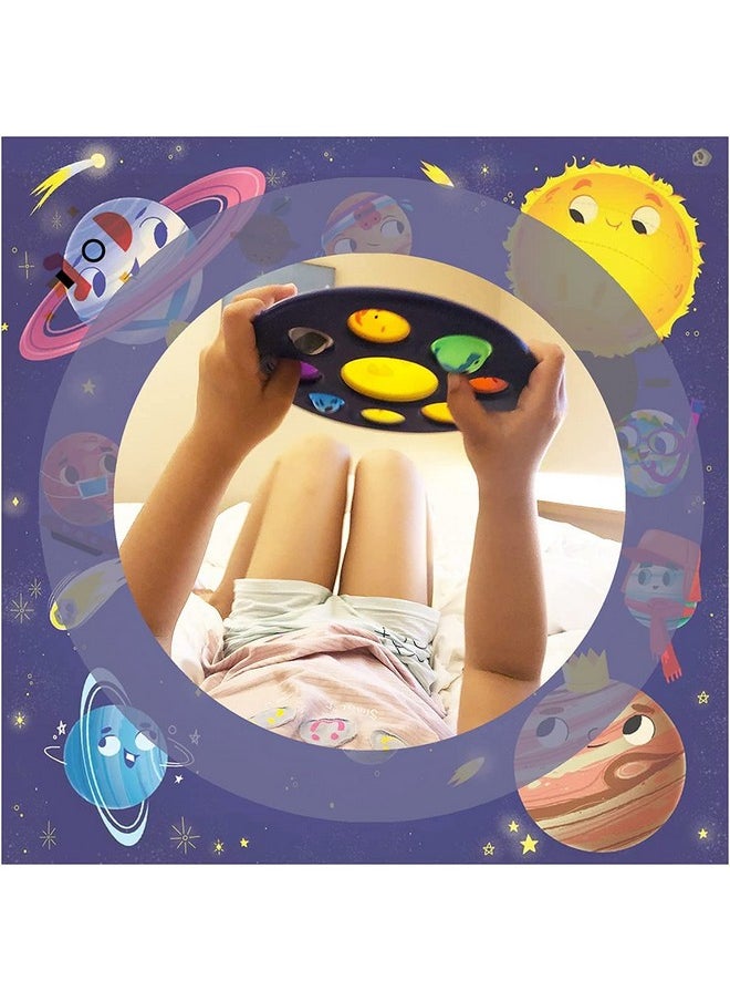 سنابترون لعبة كواكب المجموعة الشمسية للأطفال - ألعاب المجموعة الشمسية كبيرة الحجم - أفضل هدايا حفلات أعياد الميلاد بطابع الفضاء للأطفال، ألعاب بوب للأطفال لعبة بوب إت سبيس - مجموعة هدايا بوب إت للأطفال  - Image 4