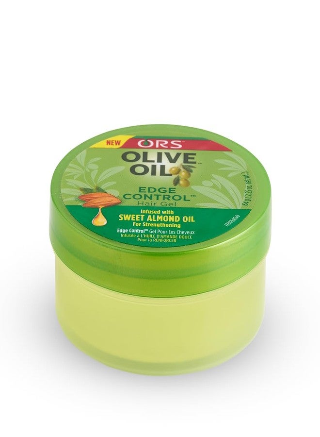 ORS Black Olive Oil ORS Olive Oil Style & Sculpt Edge Control Hair Gel, Strengthens Edges and Protects Hairline, Extra Hold (2.2 oz). - Image 4