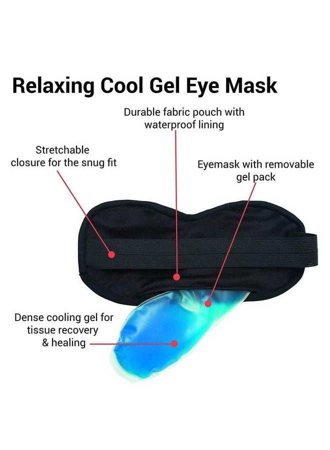 KANDPAND Cooling Gel Pads Ice l Mask Cooling Eyes Ice Mask Pain Relief Redness Gel For Dark Circles Patches for Women and Men (Multi) (3 (PEC)) - Image 3