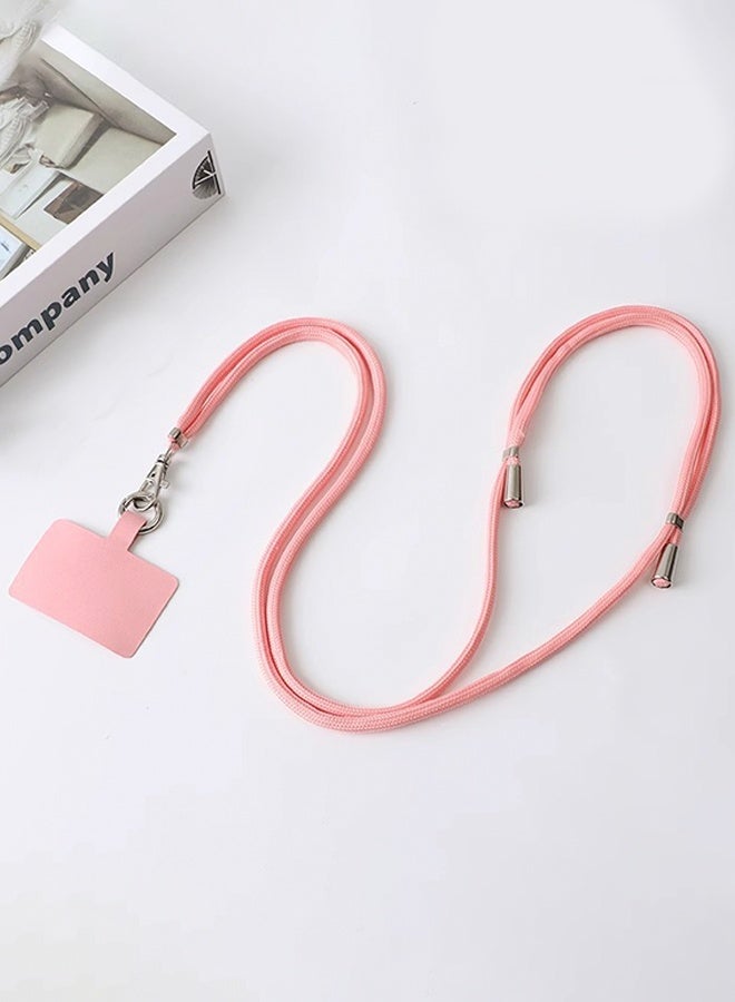 Universal phone lanyard, messenger-style phone lanyard, multi-functional nylon patch adjustable shoulder strap, compatible with most smartphones - Image 2