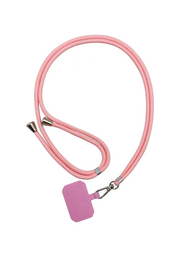 Universal phone lanyard, messenger-style phone lanyard, multi-functional nylon patch adjustable shoulder strap, compatible with most smartphones - Image 3