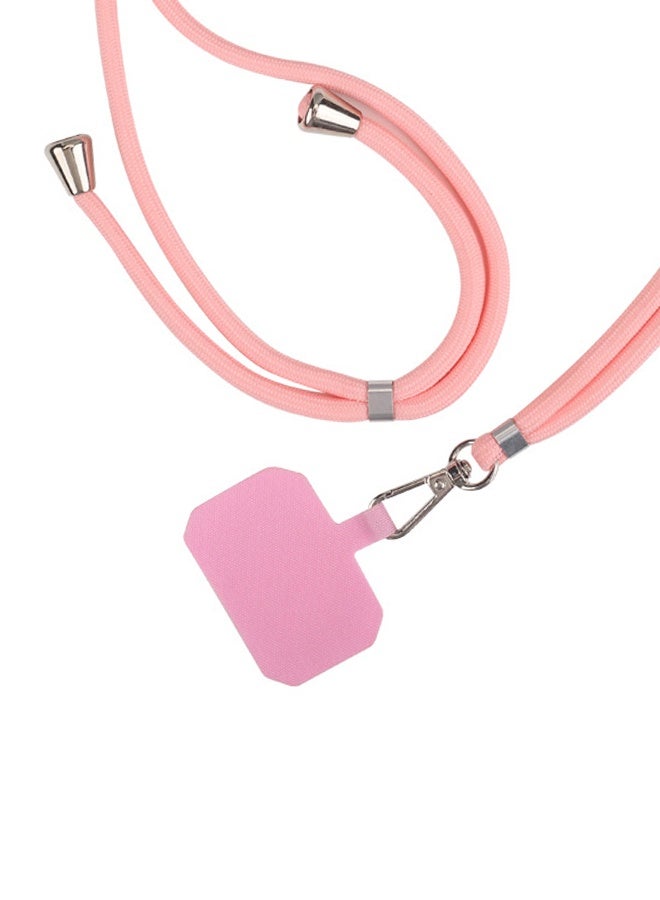 Universal phone lanyard, messenger-style phone lanyard, multi-functional nylon patch adjustable shoulder strap, compatible with most smartphones - Image 4