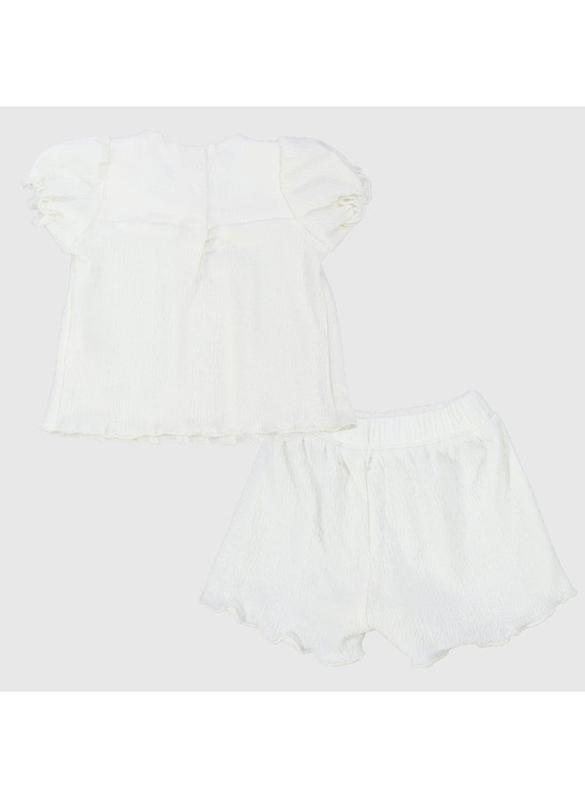 White 2-Piece Outfit Set