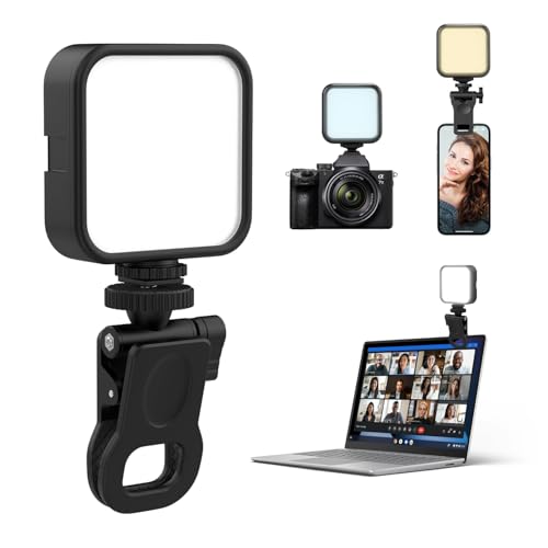 HIFFIN LT-003 Selfie Light with 3000-9000K Adjustable CCT | 3 Light Modes (White/Warm/Natural) | 7W Power, 2000mAh in-Built Battery, USB-C Charging, Portable Size for Phones, Vlogging & Video Making - Image 1