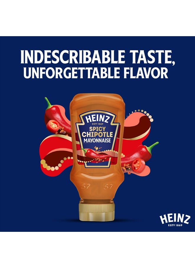 Heinz Spicy Chipotle Mayonnaise Top Down Squeezy Bottle  - Image 3