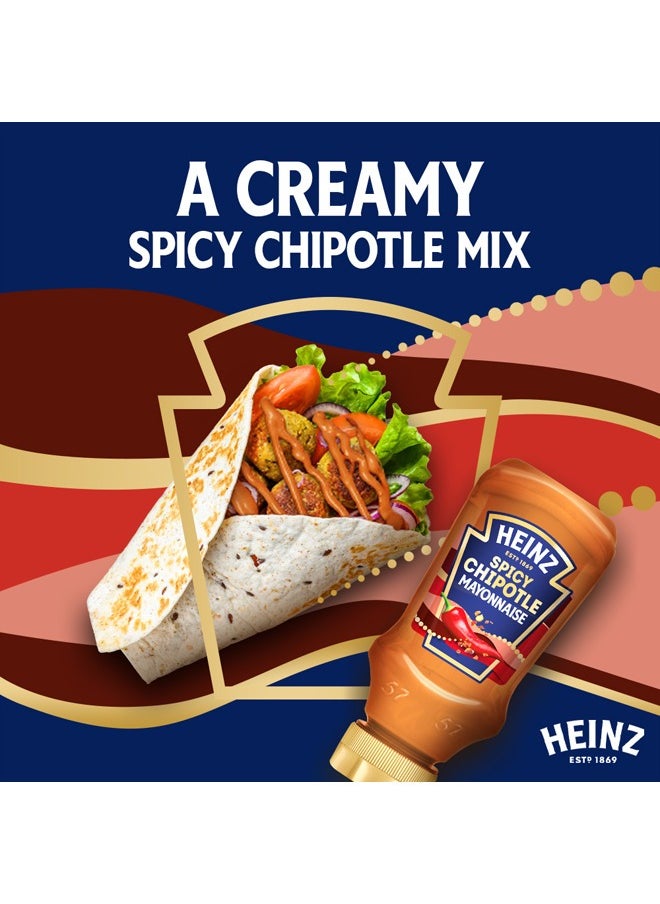 Heinz Spicy Chipotle Mayonnaise Top Down Squeezy Bottle  - Image 2
