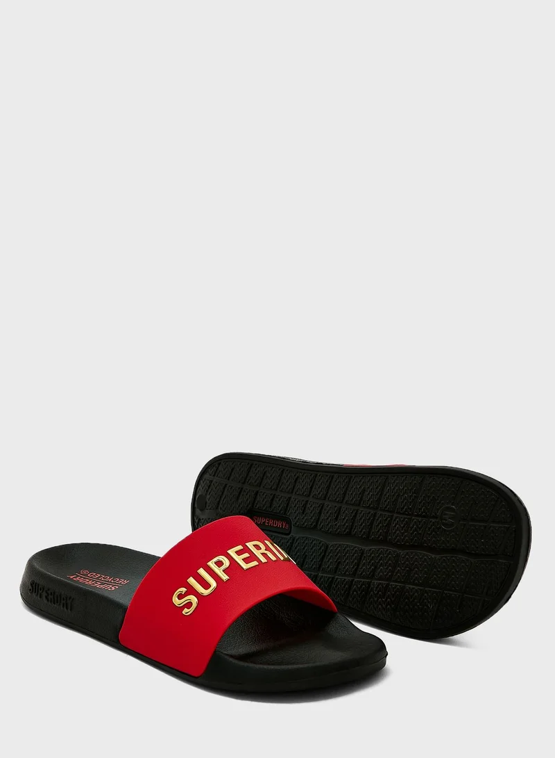 Superdry Logo Flip Flop Sandals
