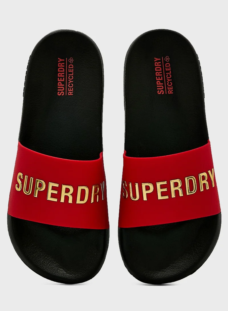 Superdry Logo Flip Flop Sandals
