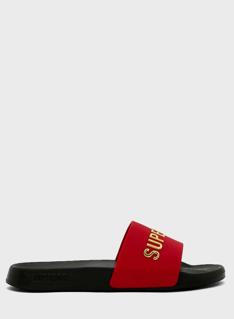 Superdry Logo Flip Flop Sandals