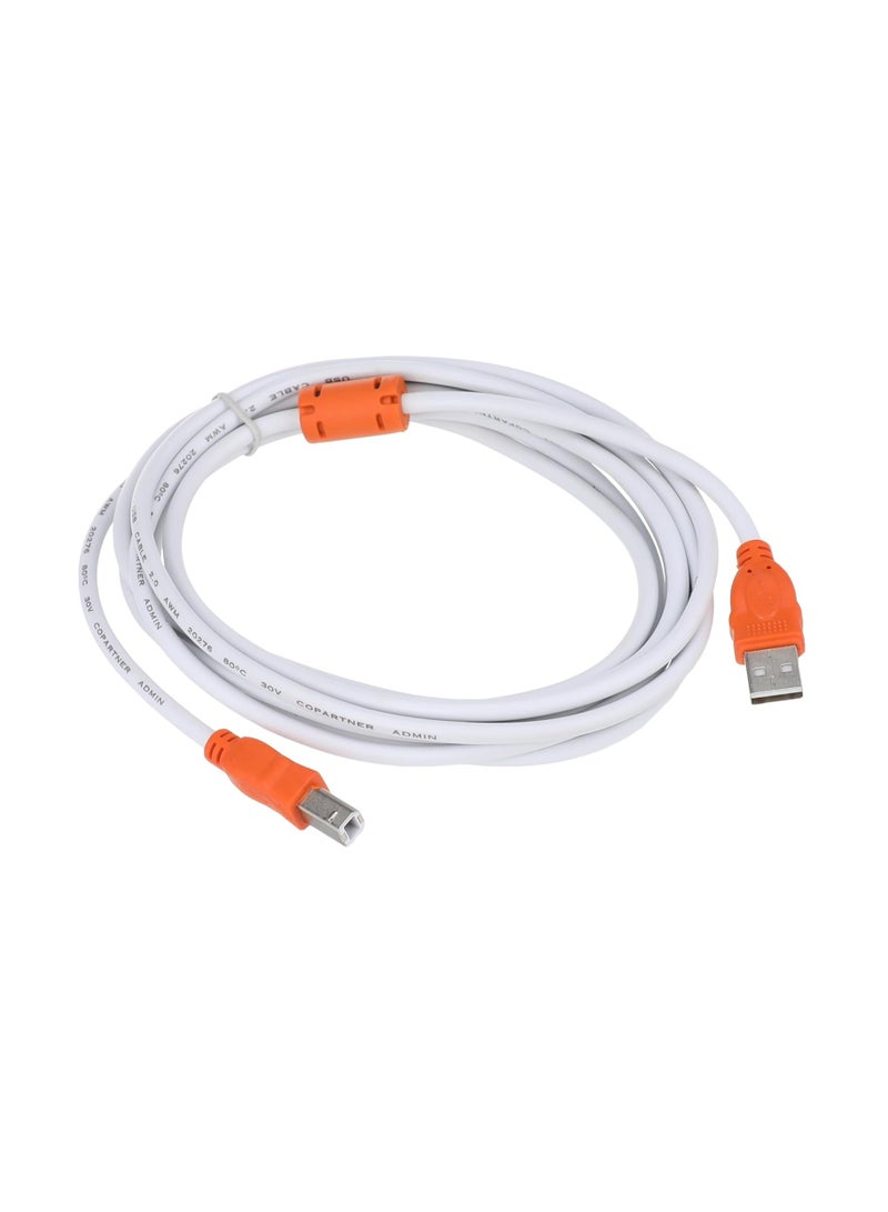 High-quality 3-meter USB A/B printer cable – for fast and stable connection to devices and printers - Image 2
