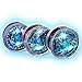 ArtCreativity Light Up Metal Yoyos for Kids Set of 3 Classic YoYo Toys with Flashing LEDs LightUp Birthday Party Favors Goodie Bag Fillers Holiday Stocking Stuffers Classroom Prizes - Image 3