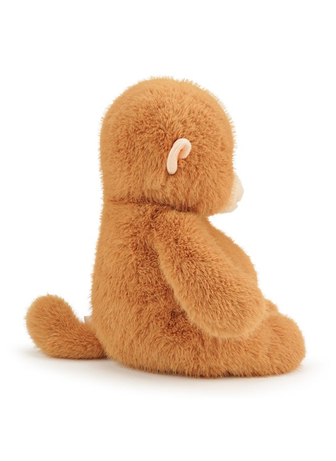 Generic - Hug Baby Net Red Zoo Macaque Golden Monkey Monkey Doll Doll Plush Toy Doll Pillow Wholesale-Color:Golden Monkey-Height:23cm - Image 1