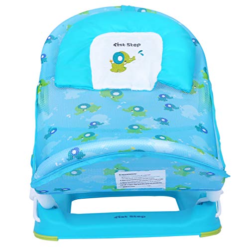 1st Step Baby Bather with 3 Level Recline and Anti-Skid Base (Blue) - Image 5