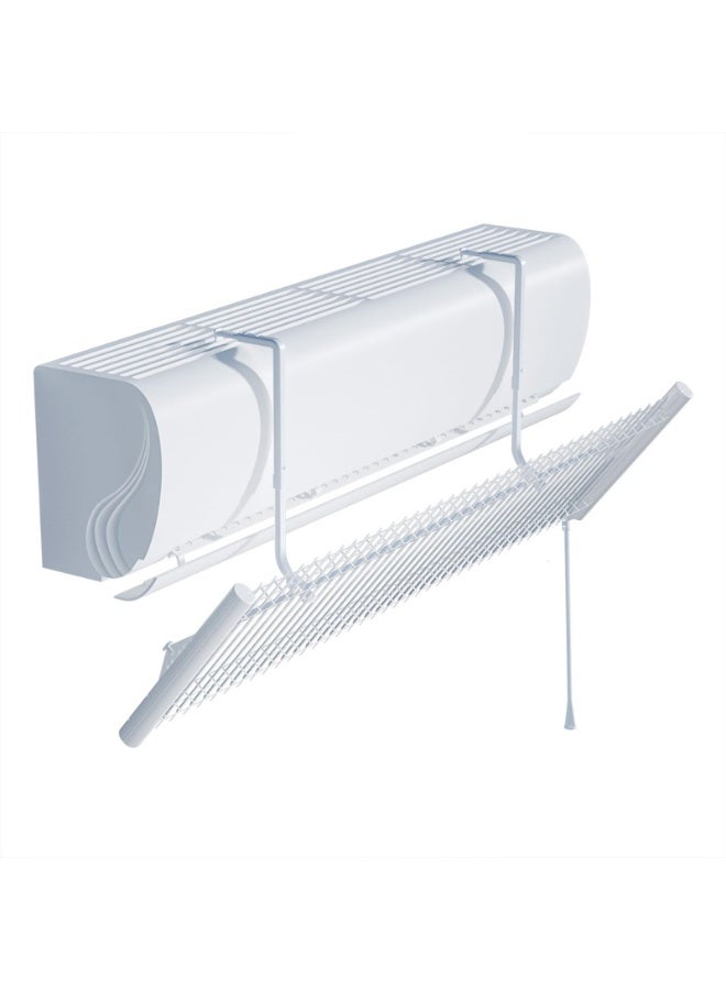 Air Conditioner Deflector Air Conditioning Wind Shield, Split Ac Adjustable Flow Deflector Preventing Ac From Blowing Directly, For Home Office Retractable Ac Windshield - Image 1