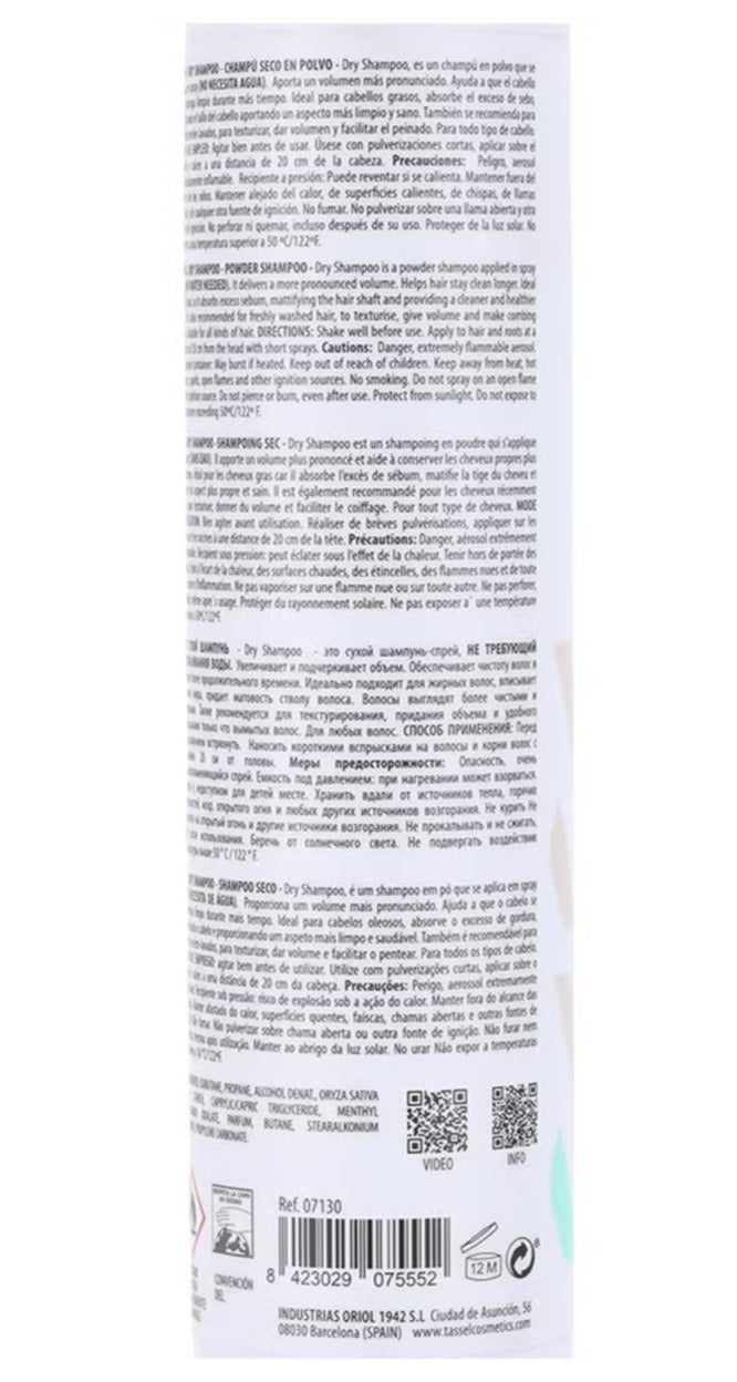 TASSEL Dry Shampoo 300ml With Volumizing, Refreshing, And Cleansing Hair Treatment For Effortless Beauty, Shine - Image 5