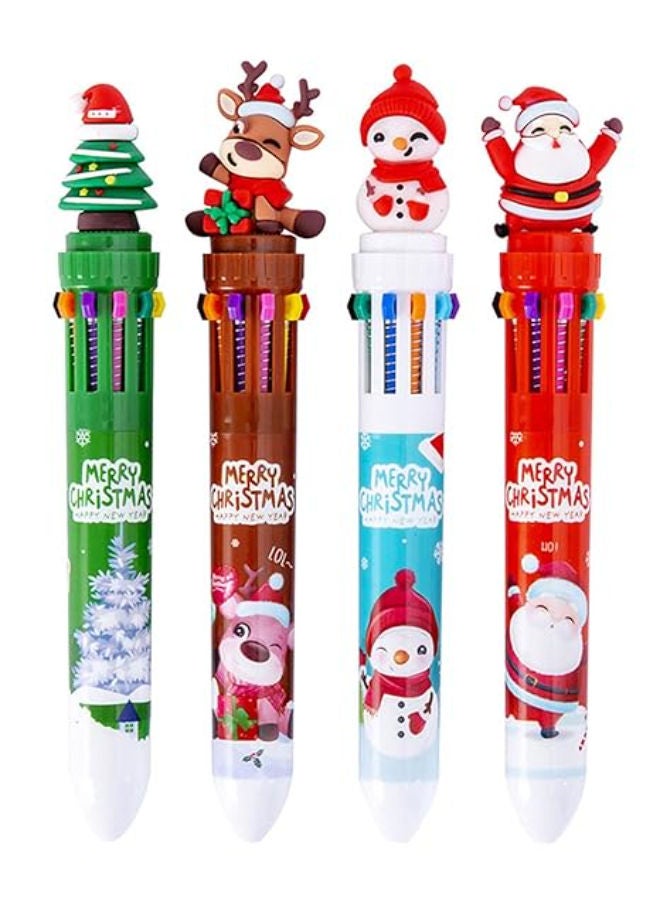 4 pieces - Christmas Pen Set - Image 1