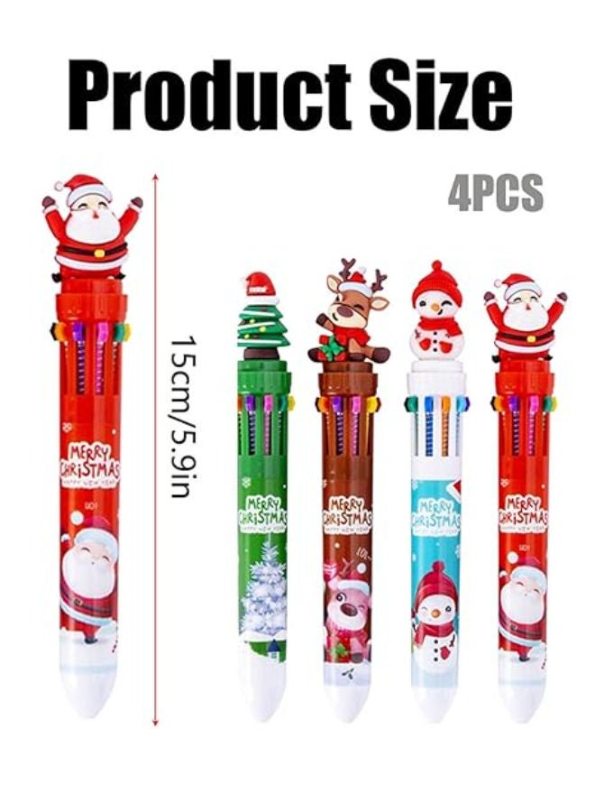 4 pieces - Christmas Pen Set - Image 2