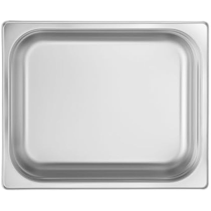 هندي المستلم Gn 12Contenedor GnApilableResistente A Temperaturas De 40 A 300Capto Para HornosCongeladoresCalientaplatosBao Mara65L325X265XH 100MmAcero Inoxable 1810 - Image 3