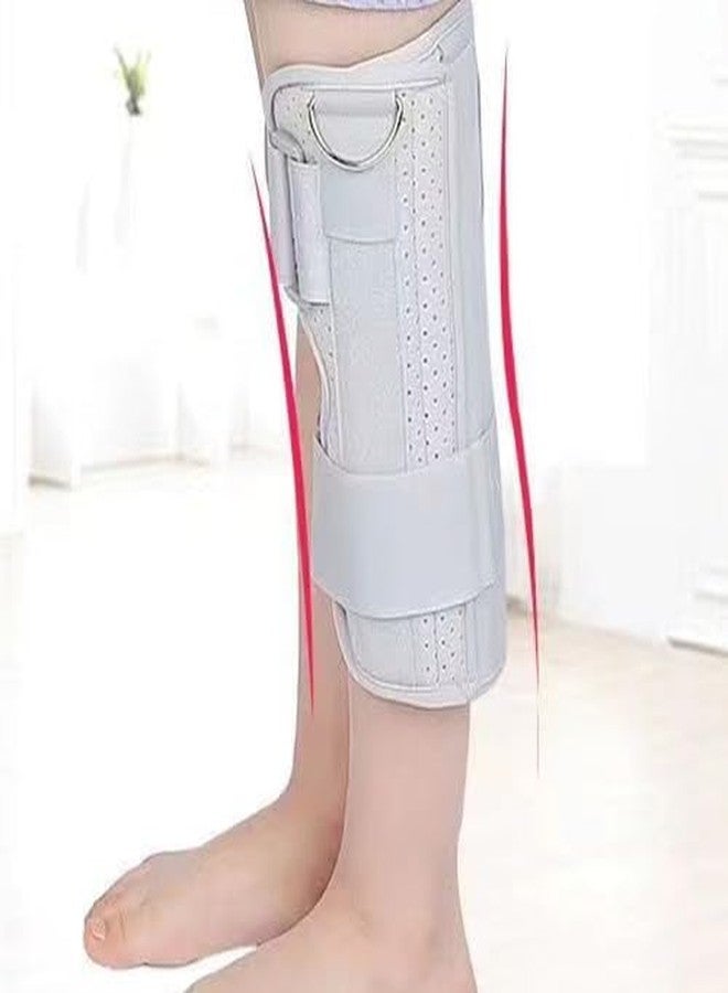 RousuMedi Pediatric Leg Immobilizer Kids Knee Brace Support Child Knee Fixed Splint Leg Fracture Splint Knee & Leg Immobilizer/Knee Brace (Medium) - Image 5
