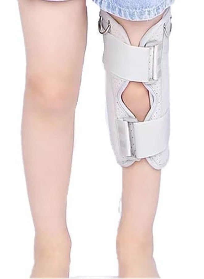 RousuMedi Pediatric Leg Immobilizer Kids Knee Brace Support Child Knee Fixed Splint Leg Fracture Splint Knee & Leg Immobilizer/Knee Brace (Medium) - Image 3