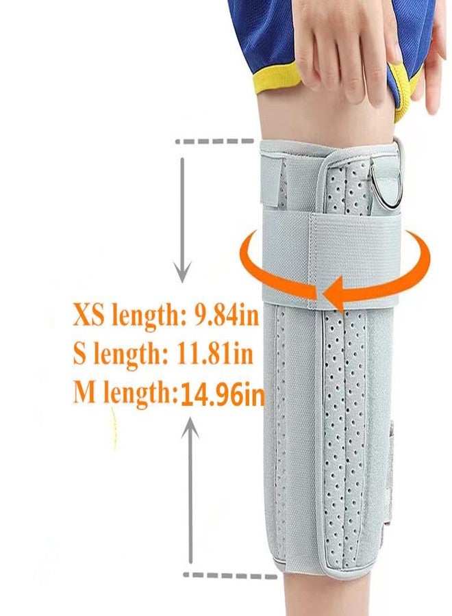 RousuMedi Pediatric Leg Immobilizer Kids Knee Brace Support Child Knee Fixed Splint Leg Fracture Splint Knee & Leg Immobilizer/Knee Brace (Medium) - Image 4