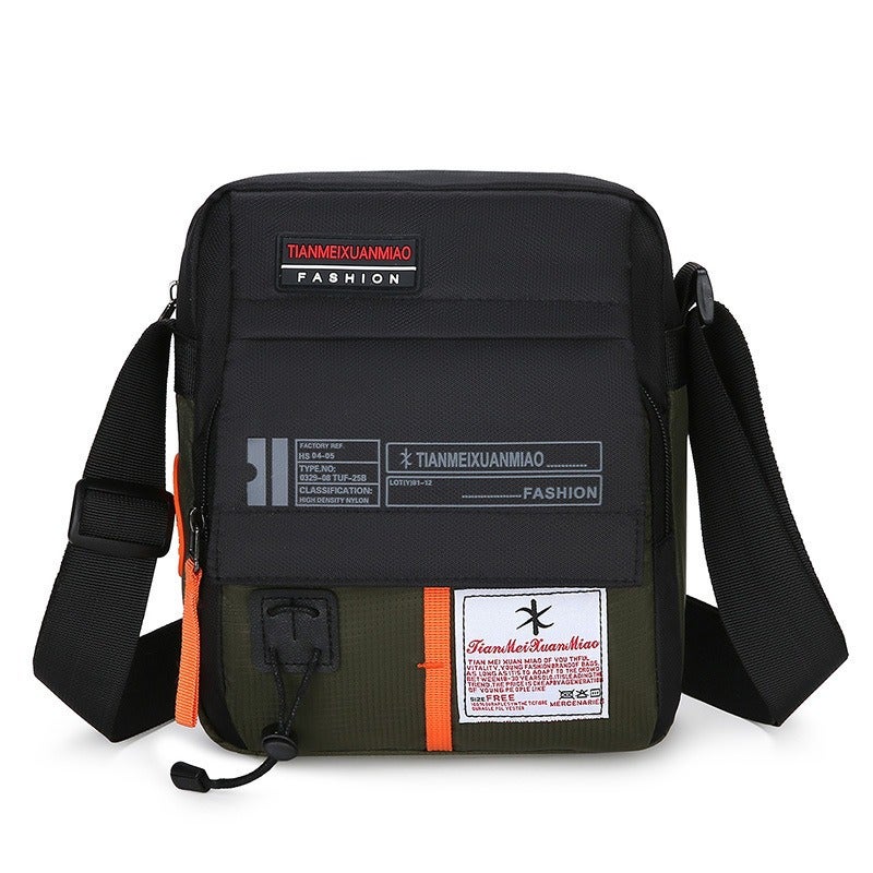 Trendy Minimalist Crossbody Bag For Men, Fashionable Portable Versatile Phone Small Square Bag, Couple Korean Version Casual Shoulder Bag - Image 1