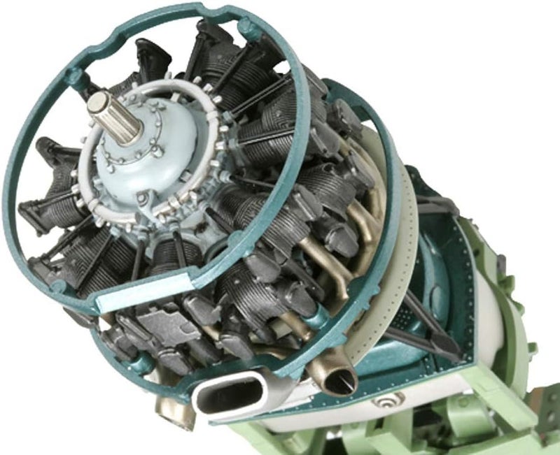 Tamiya T2M 60317 A6M2B Zero Model 21 1:32 Scale Plastic Model Aeroplane Kit - Image 4