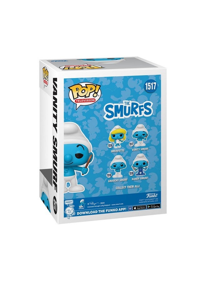 Funko POP! TV: Smurfs - Vanity Smurf - Smurfs - Collectable Vinyl Figure - Gift Idea - Official Merchandise - for Kids & Adults - TV Fans - Model Figure for Collectors and Display - Image 3
