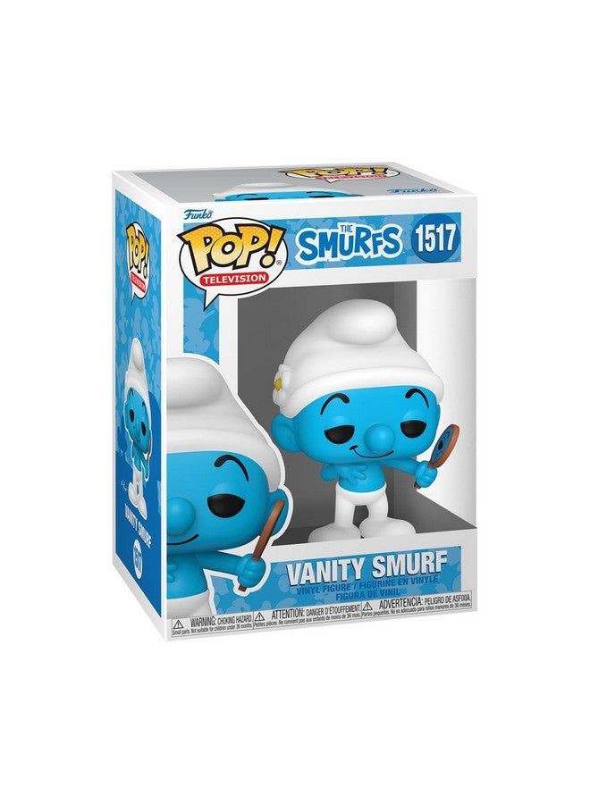 Funko POP! TV: Smurfs - Vanity Smurf - Smurfs - Collectable Vinyl Figure - Gift Idea - Official Merchandise - for Kids & Adults - TV Fans - Model Figure for Collectors and Display - Image 1