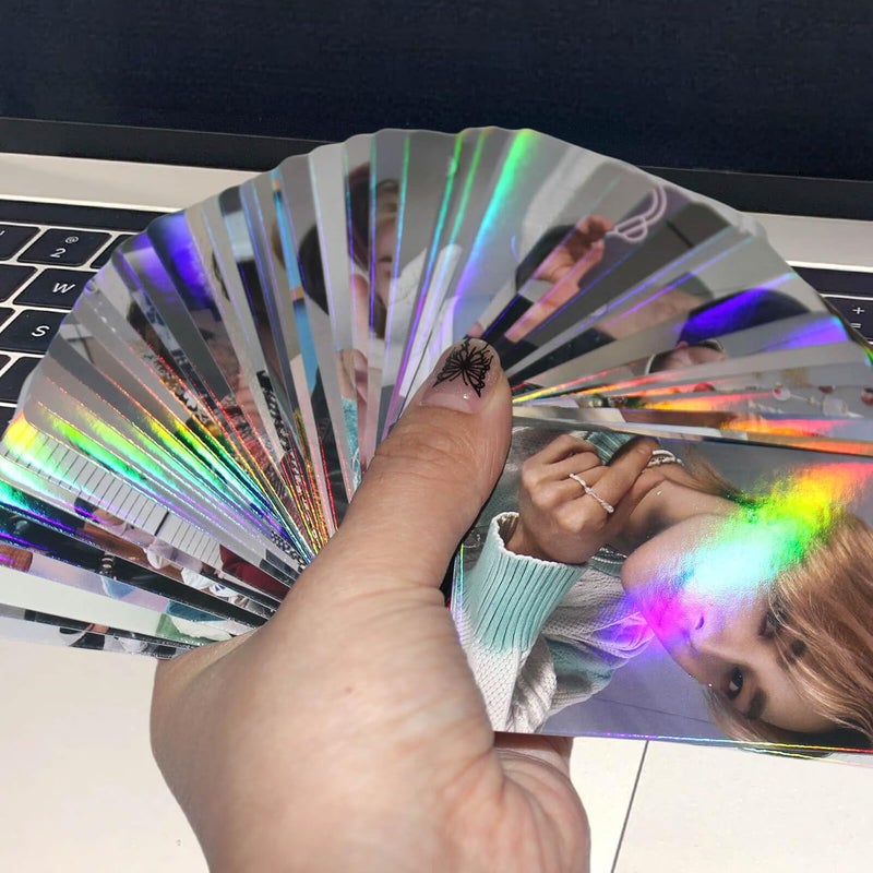 PYAJUU Stray Kids Laser Photocard 55pcs Stray Kids Album Photocard Kpop Stray Kids LOMO Cards Kpop Straykids Album Card Stray Kids Photo Cards 5-Star Postcard Gift for Fans Daugher - Image 4