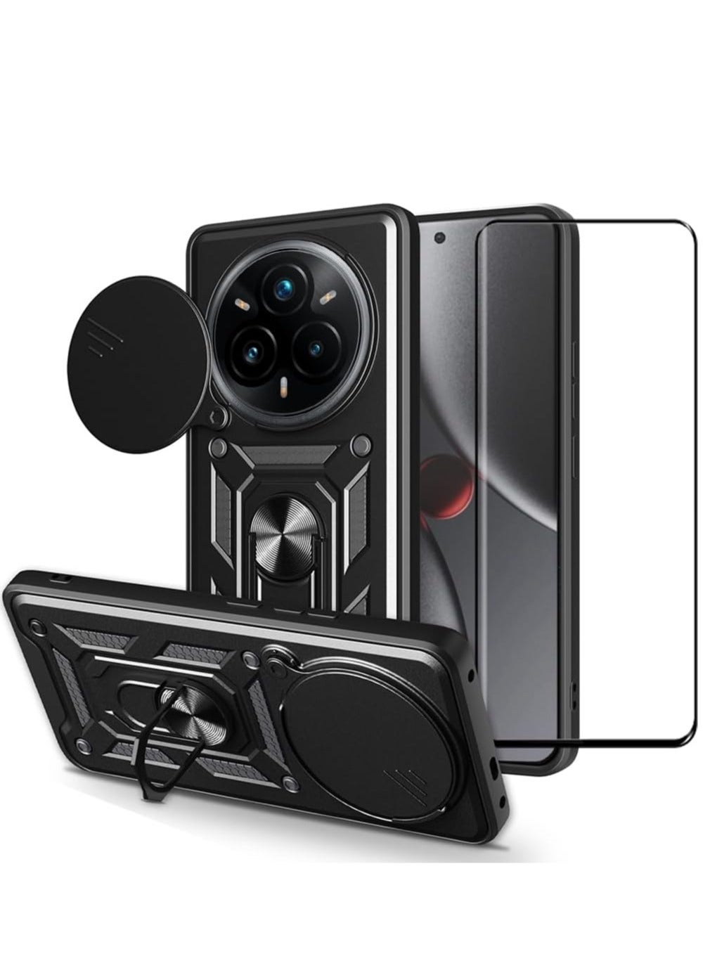 تشيروسين Cherosin realme 14 Pro Case Screen Protector tpu+pc