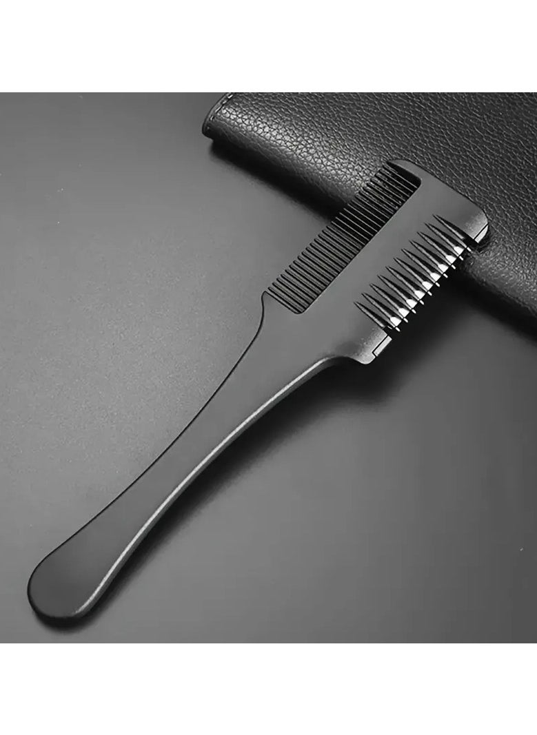 ORiTi Men's Double Sided Hair Brush Nylon Beard Comb Hair Styling C  - Image 2
