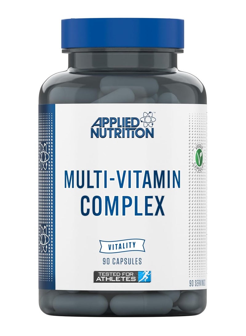 Applied Nutrition Applied Nutrition Multi-vitamin Complex, 30+Vitamins Minerals Probiotics & Antioxidants 90 Capsules  - Image 1