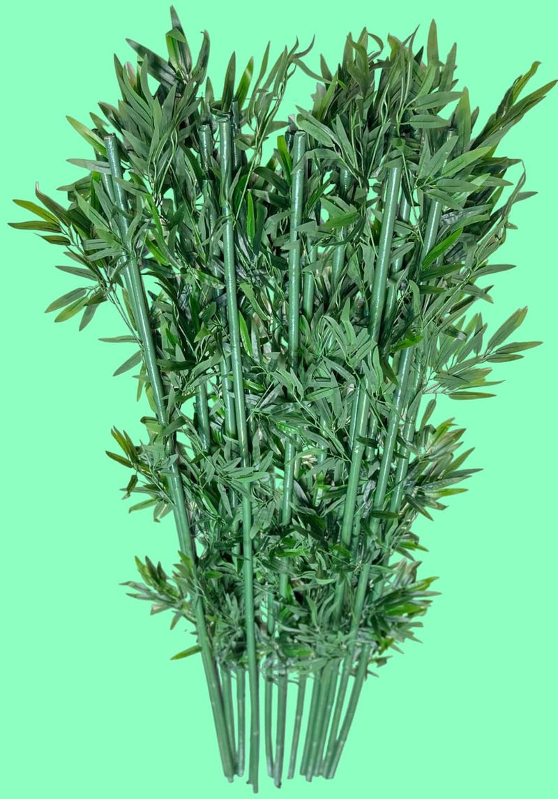 Generic BigBamboo2067 Artificial Bamboo Tree Stick Without Pot Pot Not Include Pack of 20 PCS  - Image 2