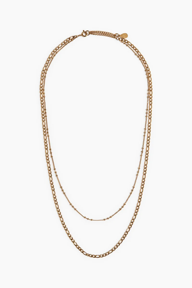 H&M Waterproof two-strand necklace