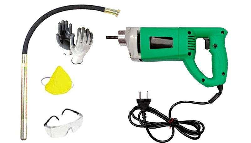 ISC ISC 1050W Electric Concrete Vibrator 35mm With 15m Shaft Pistol Grip Drill Vibrator - Image 1
