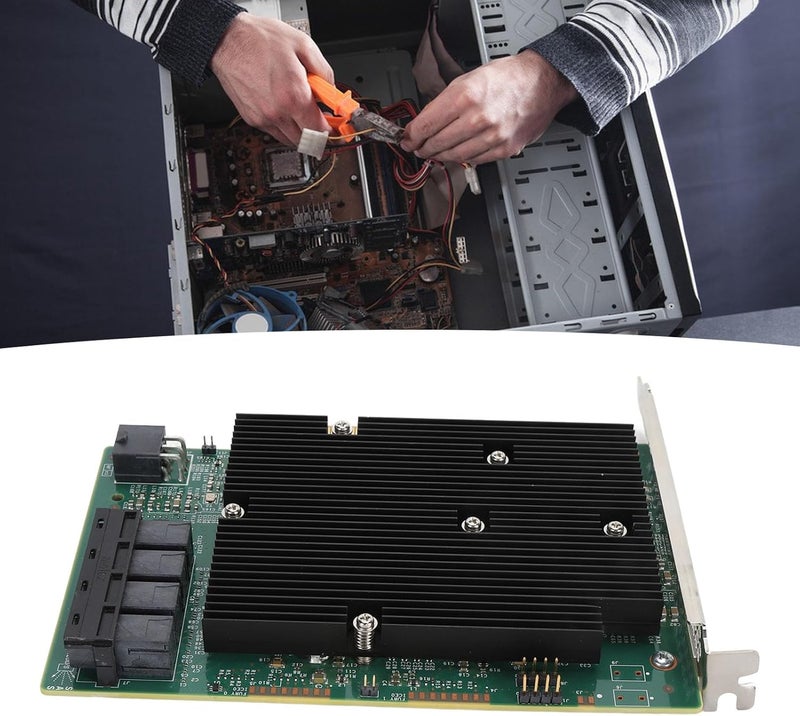 خطط شراء ميسورة بطاقة Rengue LSI SAS 9300 16I HBA، تحتوي على 16 منفذًا بسرعة نقل بيانات تبلغ 12 جيجابت في الثانية، تعمل بتقنية PCIe 3.0 x8، ولا تدعم أنظمة VMware أو FreeBSD. سهل العناية اليومية - Image 3