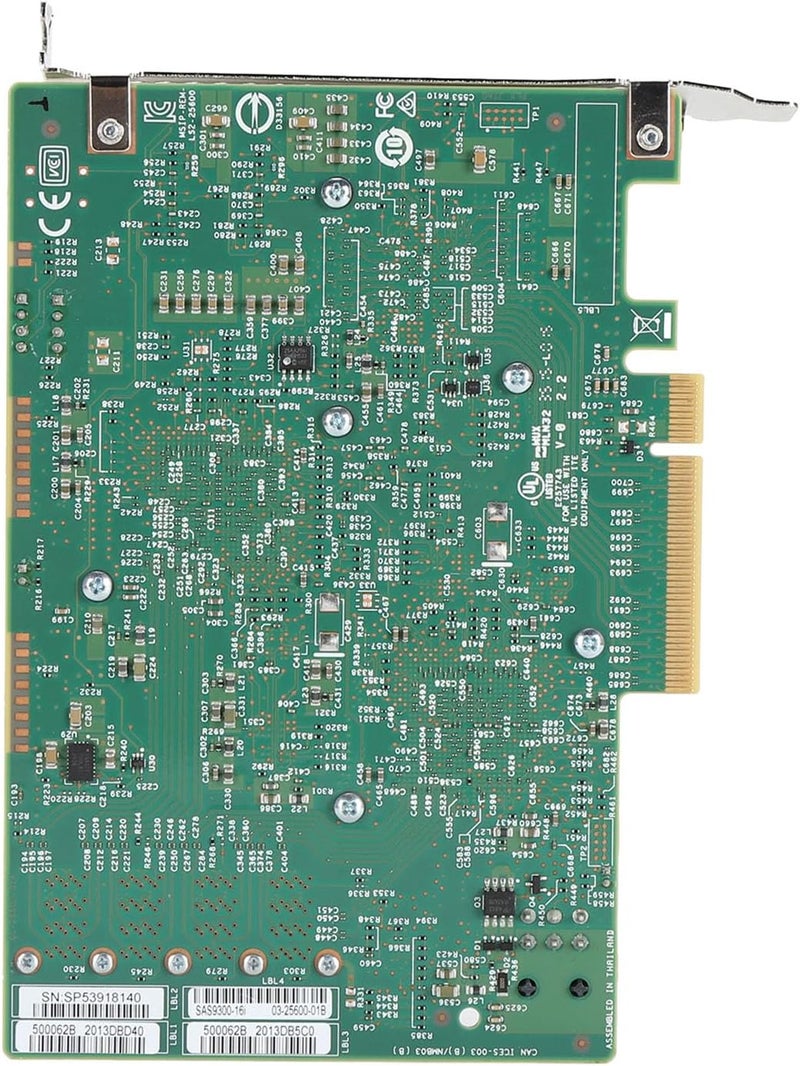 خطط شراء ميسورة بطاقة Rengue LSI SAS 9300 16I HBA، تحتوي على 16 منفذًا بسرعة نقل بيانات تبلغ 12 جيجابت في الثانية، تعمل بتقنية PCIe 3.0 x8، ولا تدعم أنظمة VMware أو FreeBSD. سهل العناية اليومية - Image 4